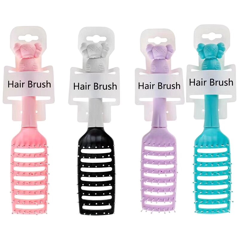 Cat-head cartoon comb, a multi-purpose, simple and simple home hair care comb Specification image