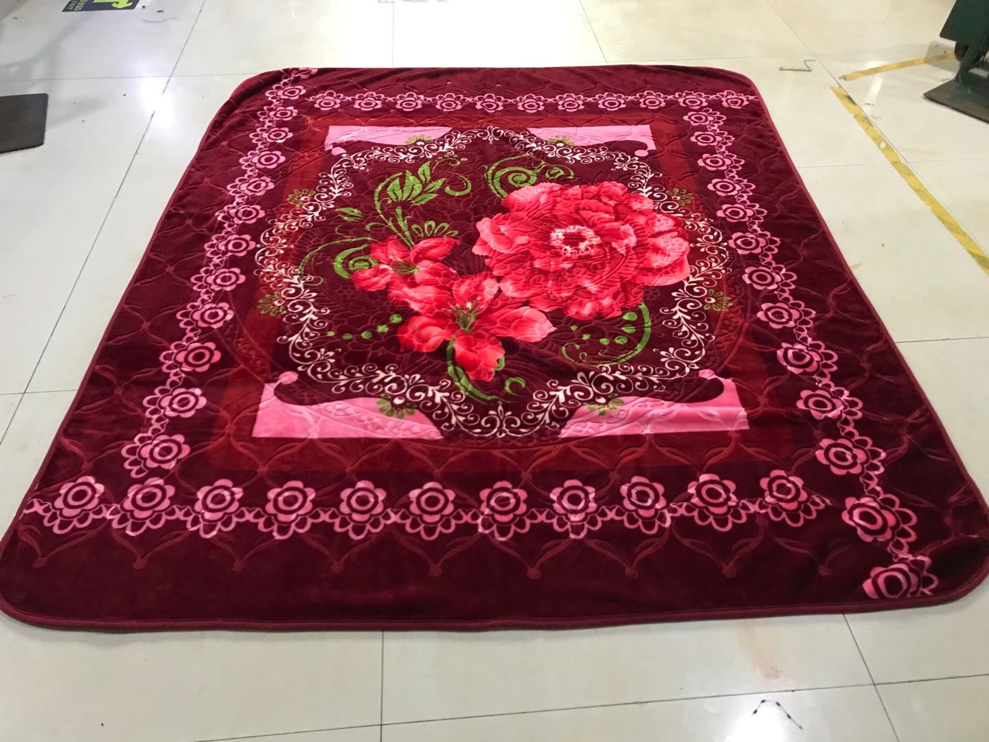 厂家批发外贸毛毯绒毯法兰绒珊瑚绒拉舍尔毛毯尺寸可定制花色81细节图