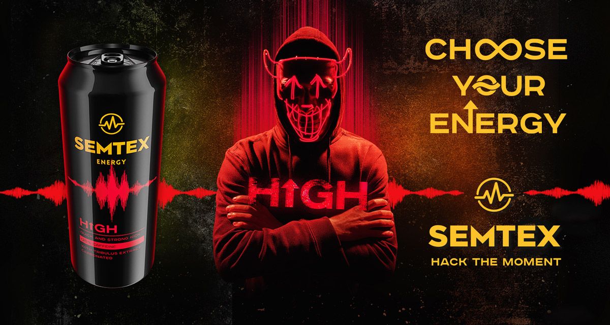 Semtex能量饮料High高 0,5L产品图