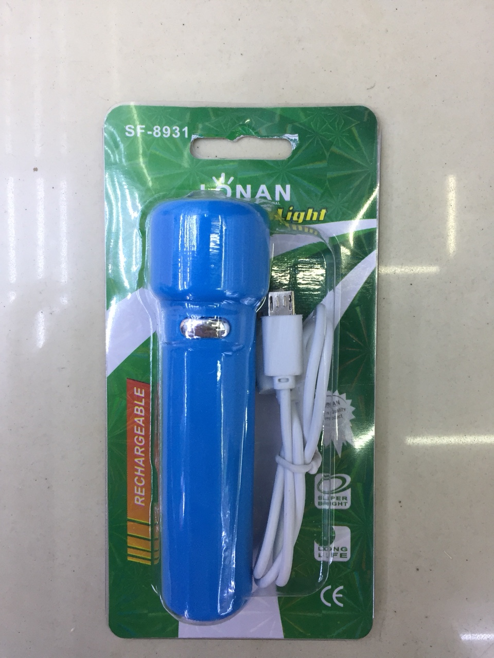 Model 8931 lithium battery flashlight