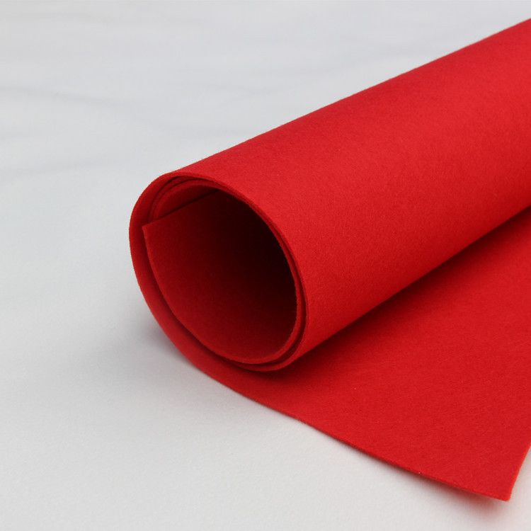 Colored felt with adhesive backing, diy felt fabric, handicrafts, ornaments, hanging items, polyester chemical fiber felt fabric, background felt Application Scenario