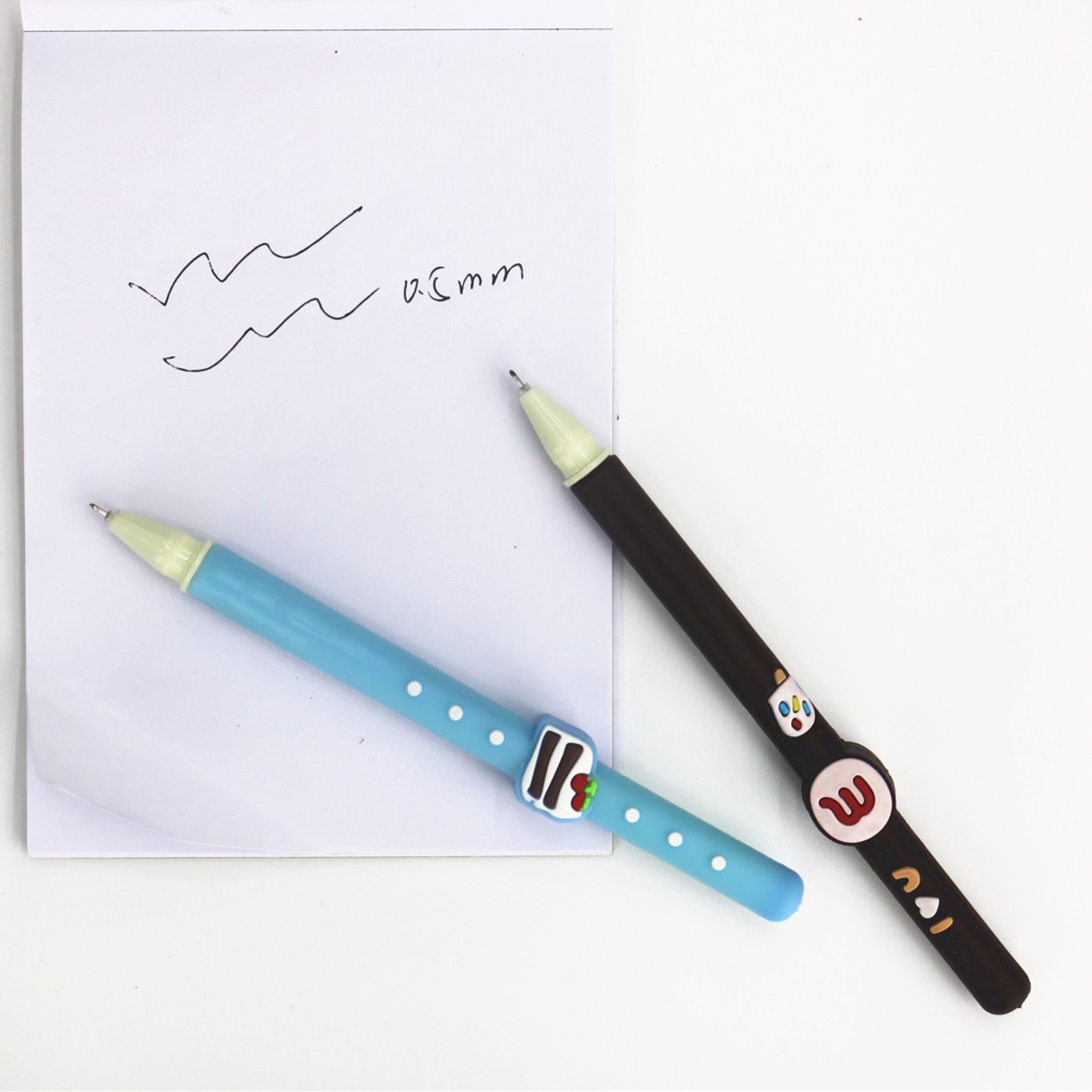 Creative full-needle 0.5mm Japanese-style black pen signature pen stationery office supplies Wanbang detail image 5
