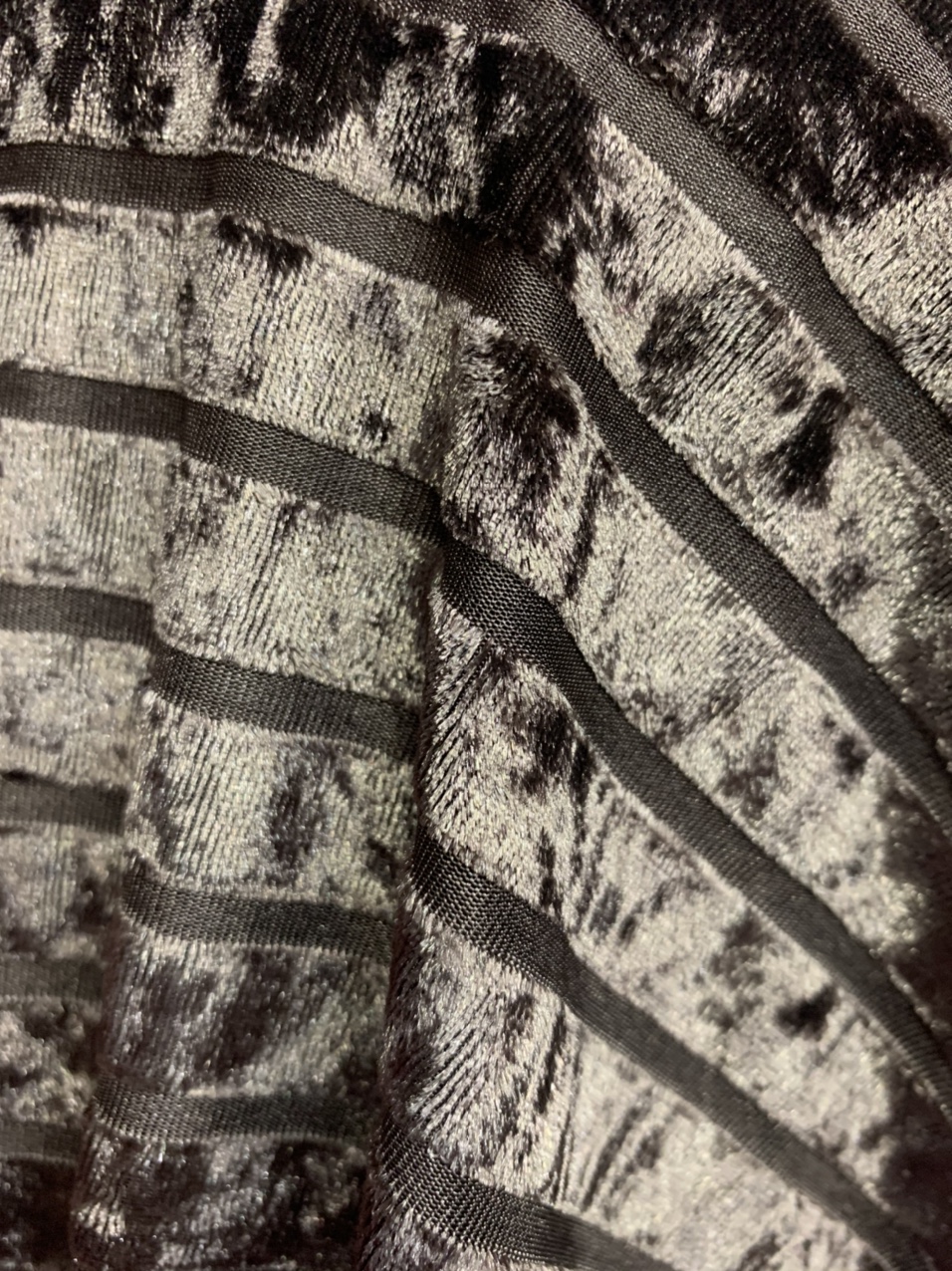 Korean velvet toothpick strip manufacturer direct sales of velvet clothing fabric, headwear and accessory fabric 5