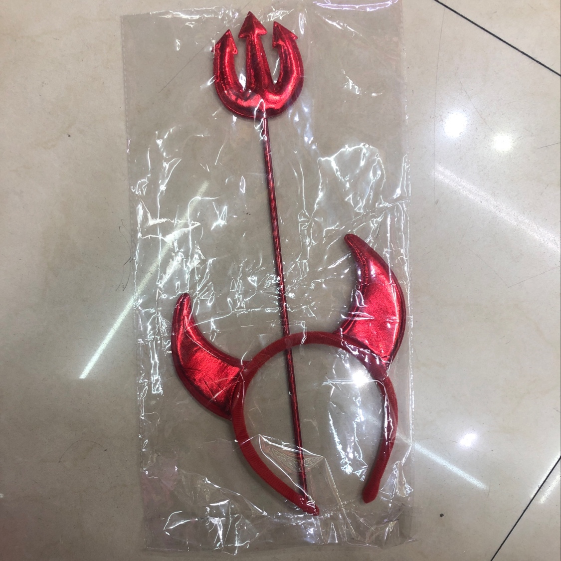 亮皮牛角三件套产品图