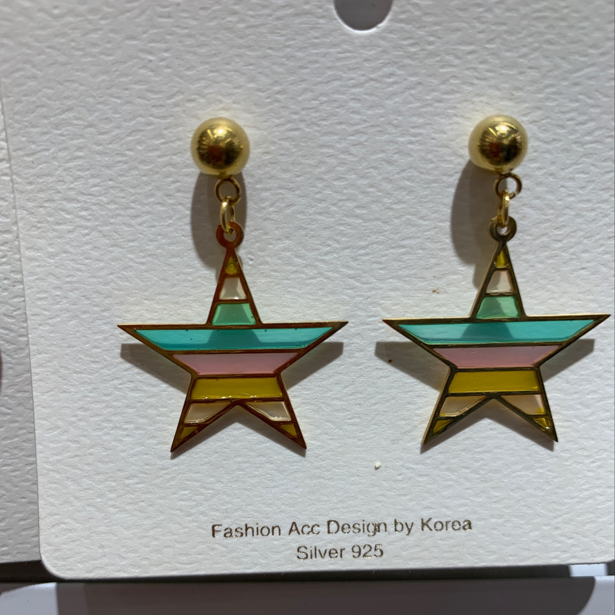 Color earrings thumbnail