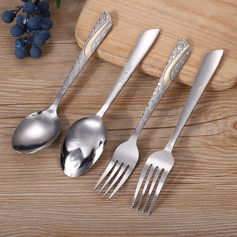 西餐刀、叉、勺实物图
