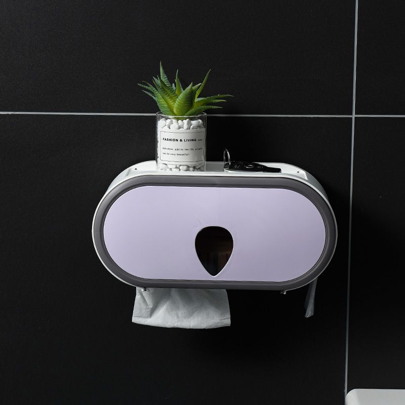 Multi-functional tissue box, bathroom paperless tissue box, toilet tissue box, bathroom extractable plastic tissue box 33Z39D6060 full figure