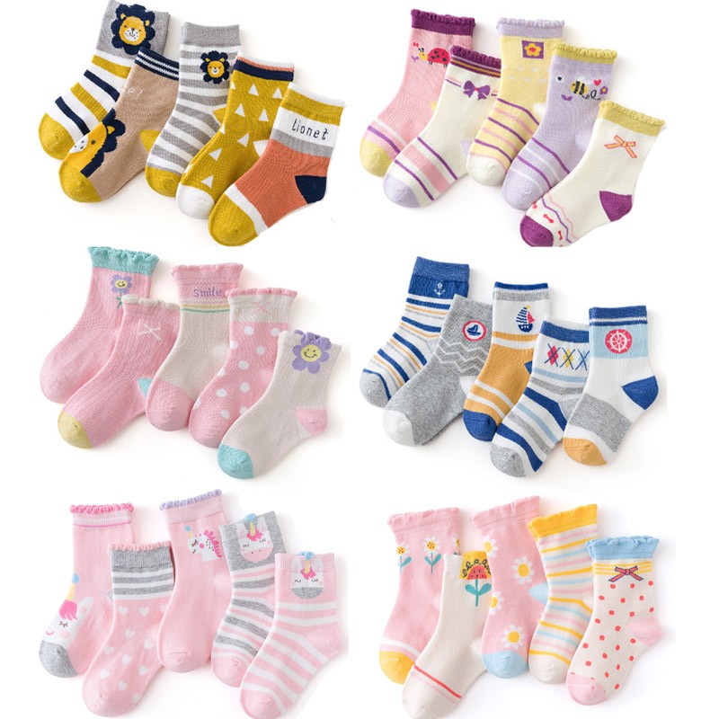 Children's Socks Boys And Girls Cotton Socks Wicking Sweat Odor-Proof Socks Etdw10 Application Scenario