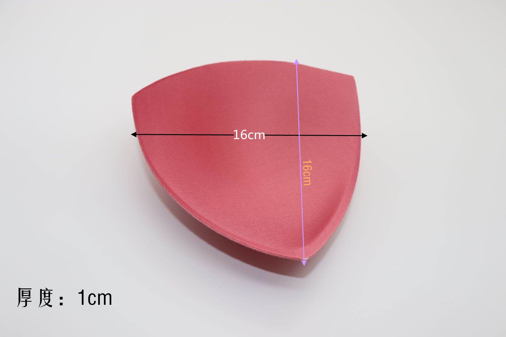 厂家直销高品质舒适服装辅料三角按摩AB罩杯详情图6