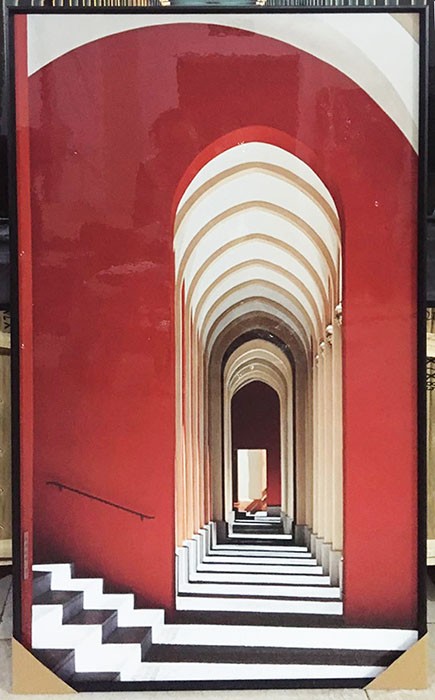 Porch Hallway Mural Light Luxury Porch Background Wall Hanging Painting Living Room Sofa Decorative Painting Double Oil Painting Painting Overlay Painting full figure