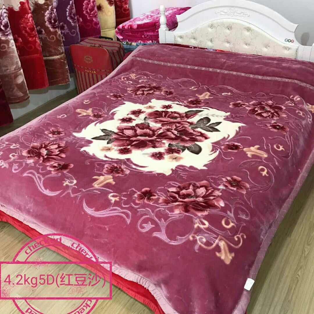 厂家批发外贸毛毯绒毯法兰绒珊瑚绒拉舍尔毛毯尺寸可定制花色52详情图9