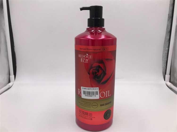 Rose essential oil nourishing smooth shampoo thumbnail