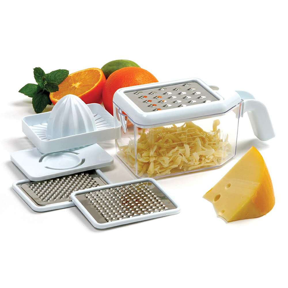 Multifunctional grater egg separator slicer peeler juicer full set for foreign trade sales only