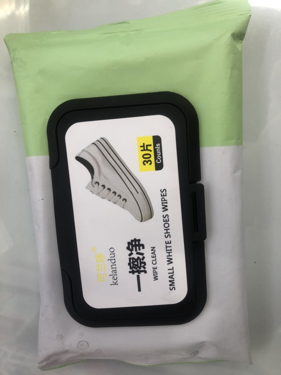 30片擦鞋湿巾