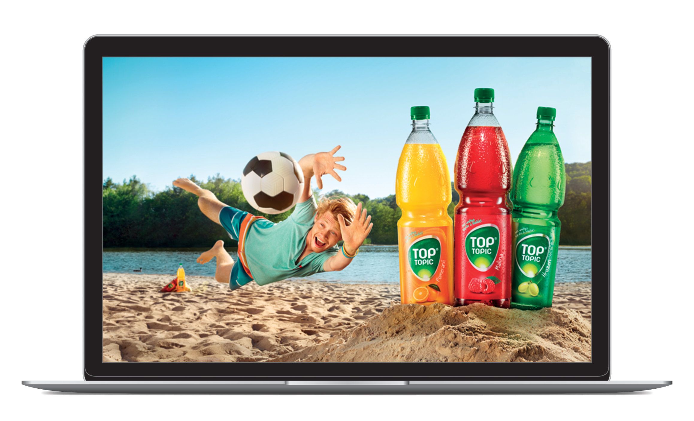 Top Topic 鲜橙汁 1,5L白底实物图