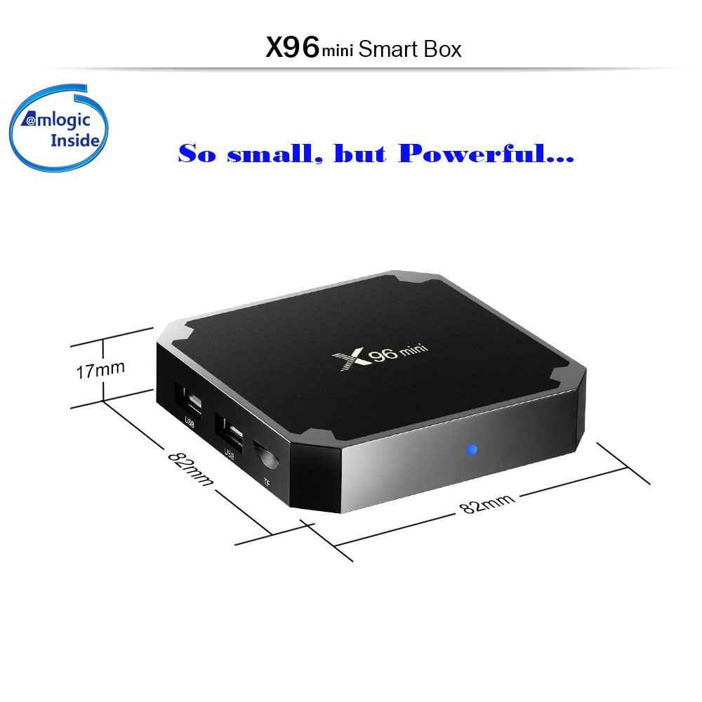 X96mini安卓7.1迷你S905W网络电视盒机顶盒4K播放器TV BOX 2+16GB详情图3