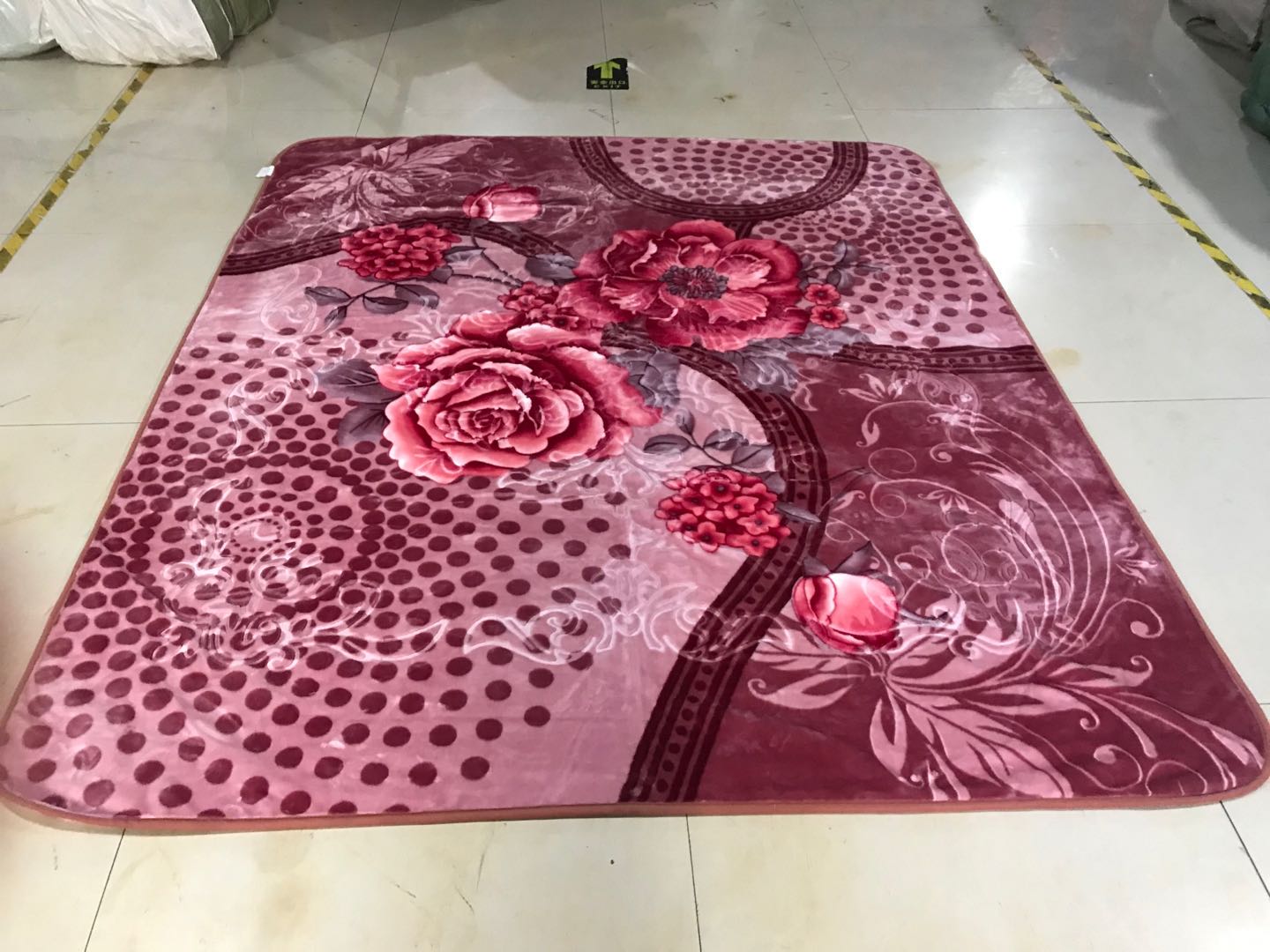 Wholesale Foreign Trade Blanket Flannel Coral Velvet Raschel Blanket Size Can Be Customized Color 75 undefined