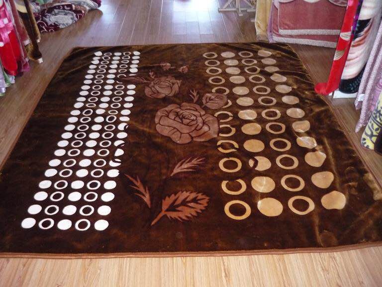Wholesale Blanket Flannel Coral Velvet Raschel Blanket Size Can Be Customized Color 24 Specification drawing