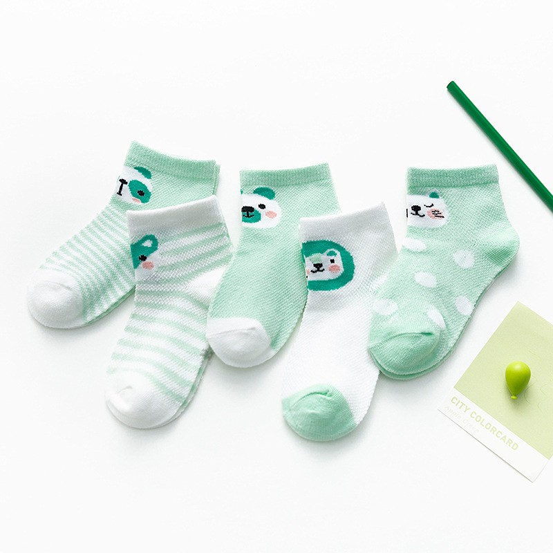 Children's Socks Boys Girls Cotton Socks Wicking Sweat Deodorant Socks Etdw02 Item Picture