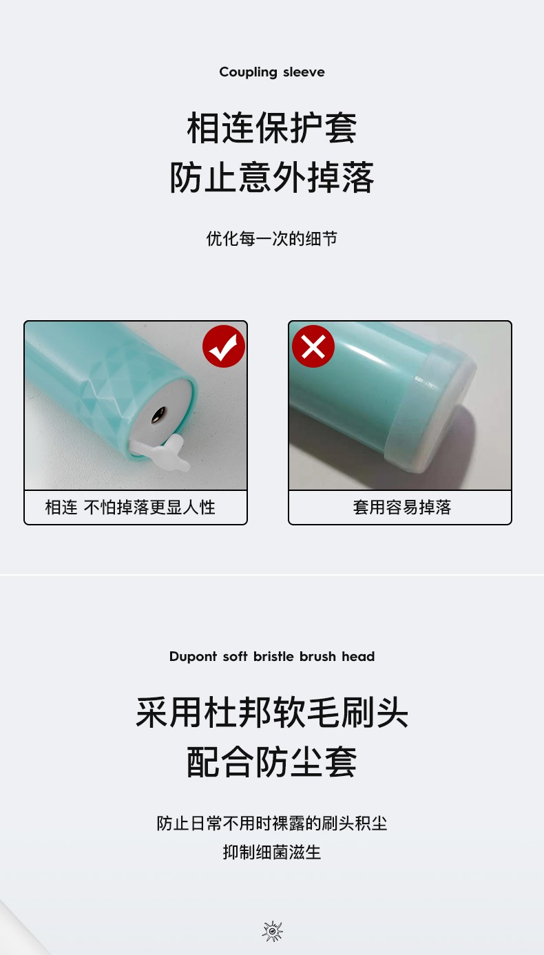 电动牙刷成人全自动声波充电式超细软毛情侣款套装学生党男女礼品款详情图12