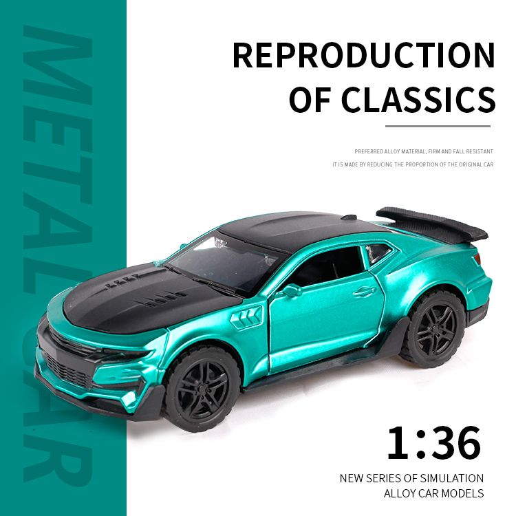 1:36 Alloy sports car toy model