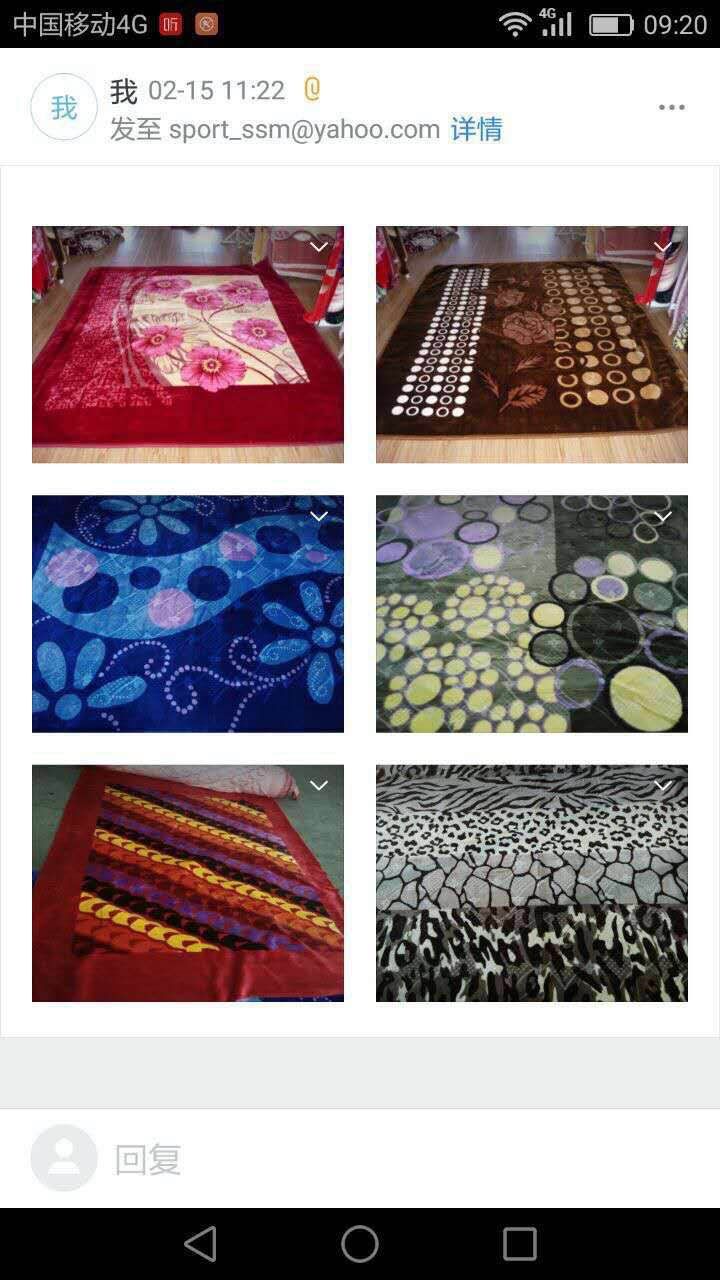 Wholesale Blanket Flannel Coral Velvet Raschel Blanket Size Can Be Customized Color 26