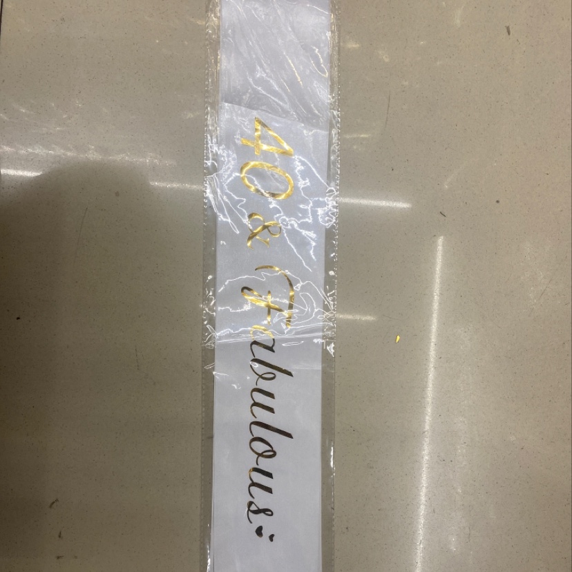 烫金礼仪带派对装饰用品批发