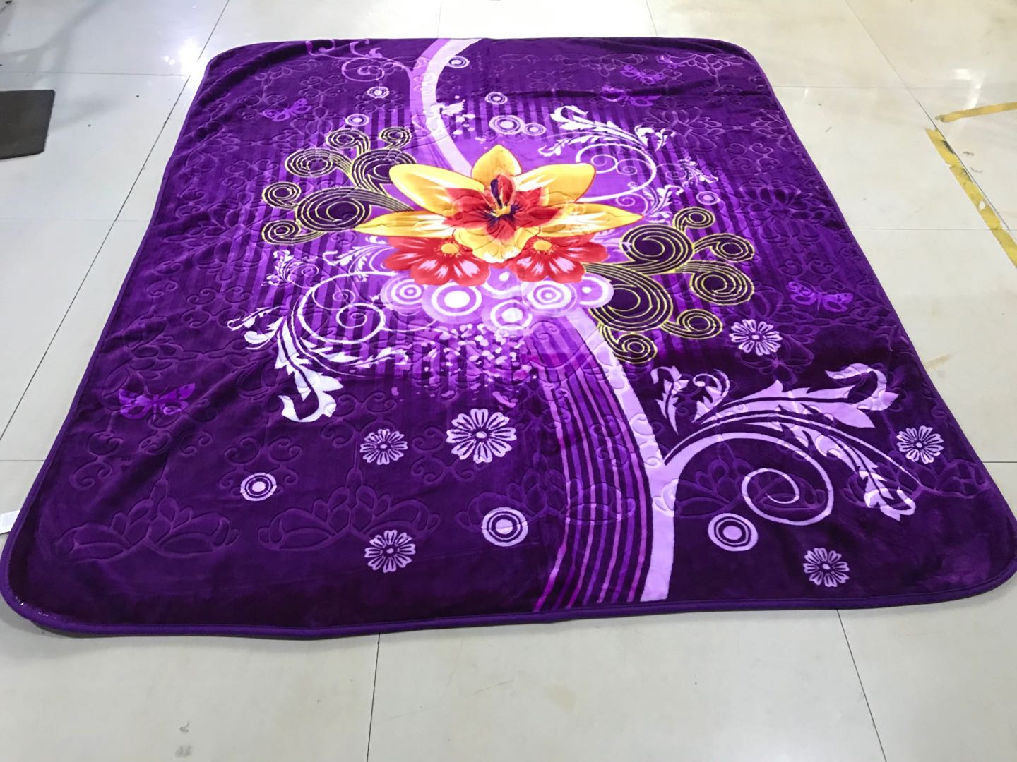 厂家批发外贸毛毯绒毯法兰绒珊瑚绒拉舍尔毛毯尺寸可定制花色81图