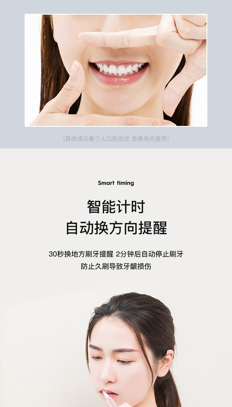 电动牙刷成人全自动声波充电式超细软毛情侣款套装学生党男女礼品款详情图4