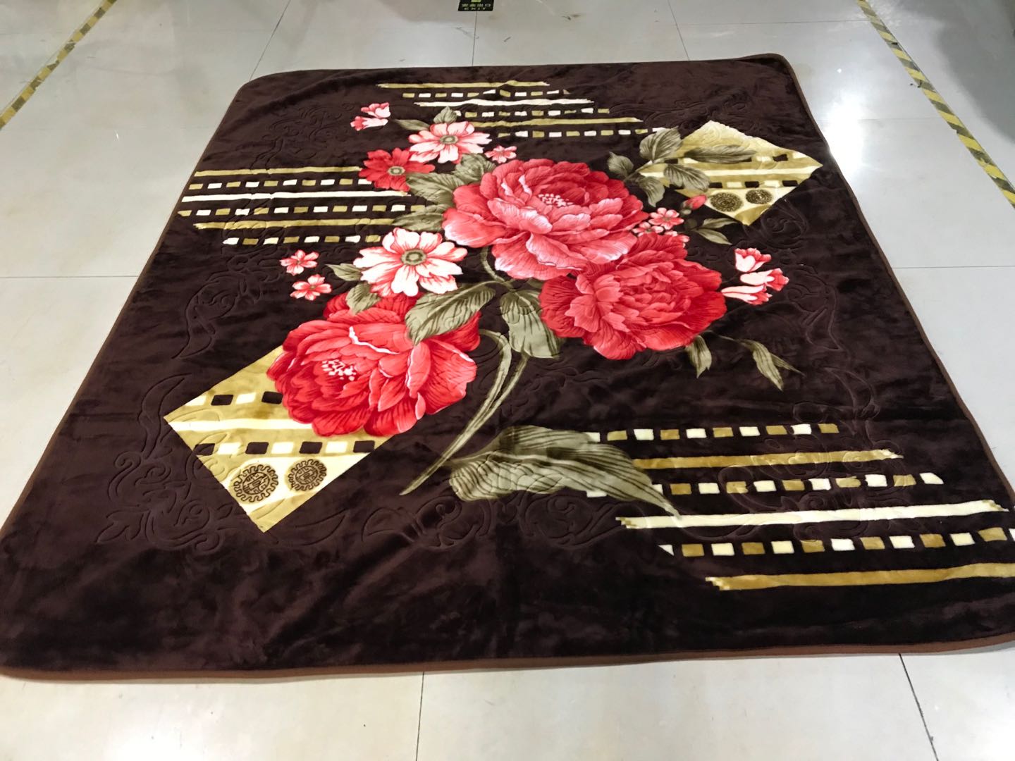 Wholesale Foreign Trade Blanket Flannel Coral Velvet Raschel Blanket Size Can Be Customized Color 79