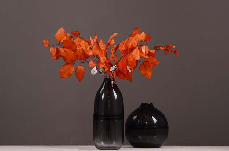 Lanjin Wholesale, best-selling products, factory direct sales, flower arrangement materials, artificial leaves, plants, artificial autumn colors, flowers and leaves, artificial home decoration detail image 4