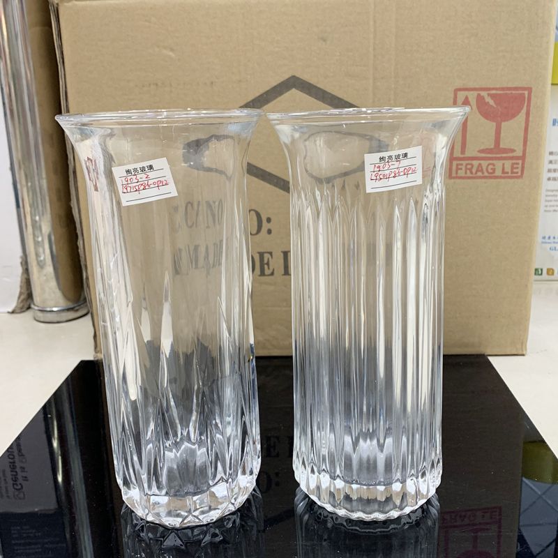 玻璃花瓶 喇叭口插花瓶产品图