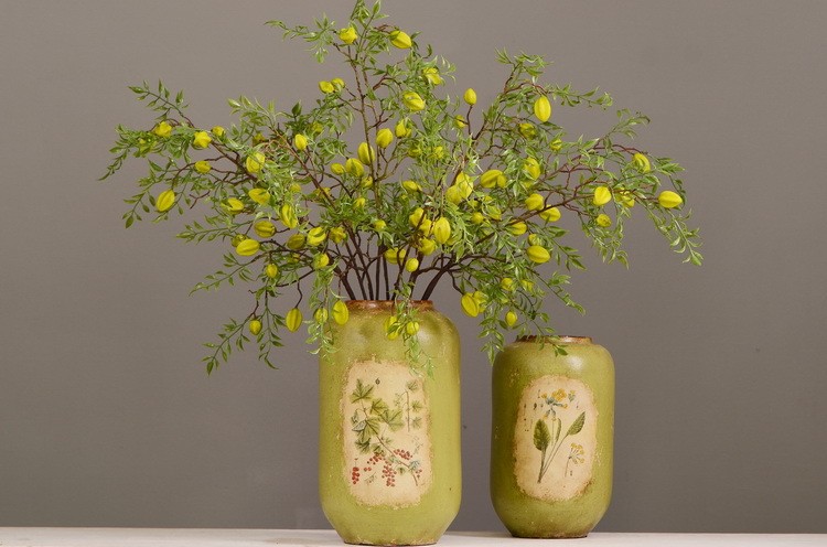 Lanjin Wholesale Artificial fruit Factory direct sales Home decoration artificial flowers, artificial star fruits, artificial small berries, artificial fruits and artificial flower art pic 3