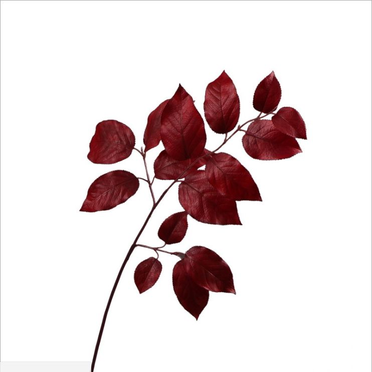 Lanjin Wholesale, best-selling products, factory direct sales, flower arrangement materials, artificial leaves, plants, artificial autumn colors, flowers and leaves, artificial home decoration Item Picture