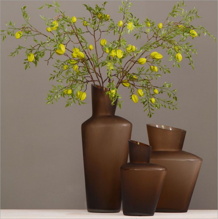 Lanjin Wholesale Artificial fruit Factory direct sales Home decoration artificial flowers, artificial star fruits, artificial small berries, artificial fruits and artificial flower art