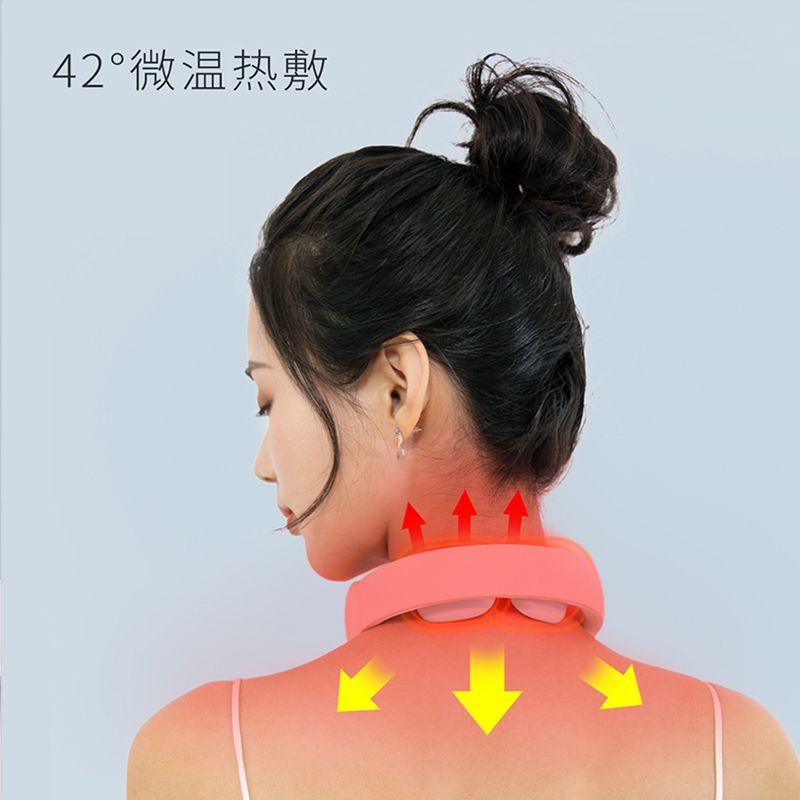 颈椎按摩仪脖子肩颈多功能颈部颈椎按摩器电磁脉冲加热护颈仪详情图3