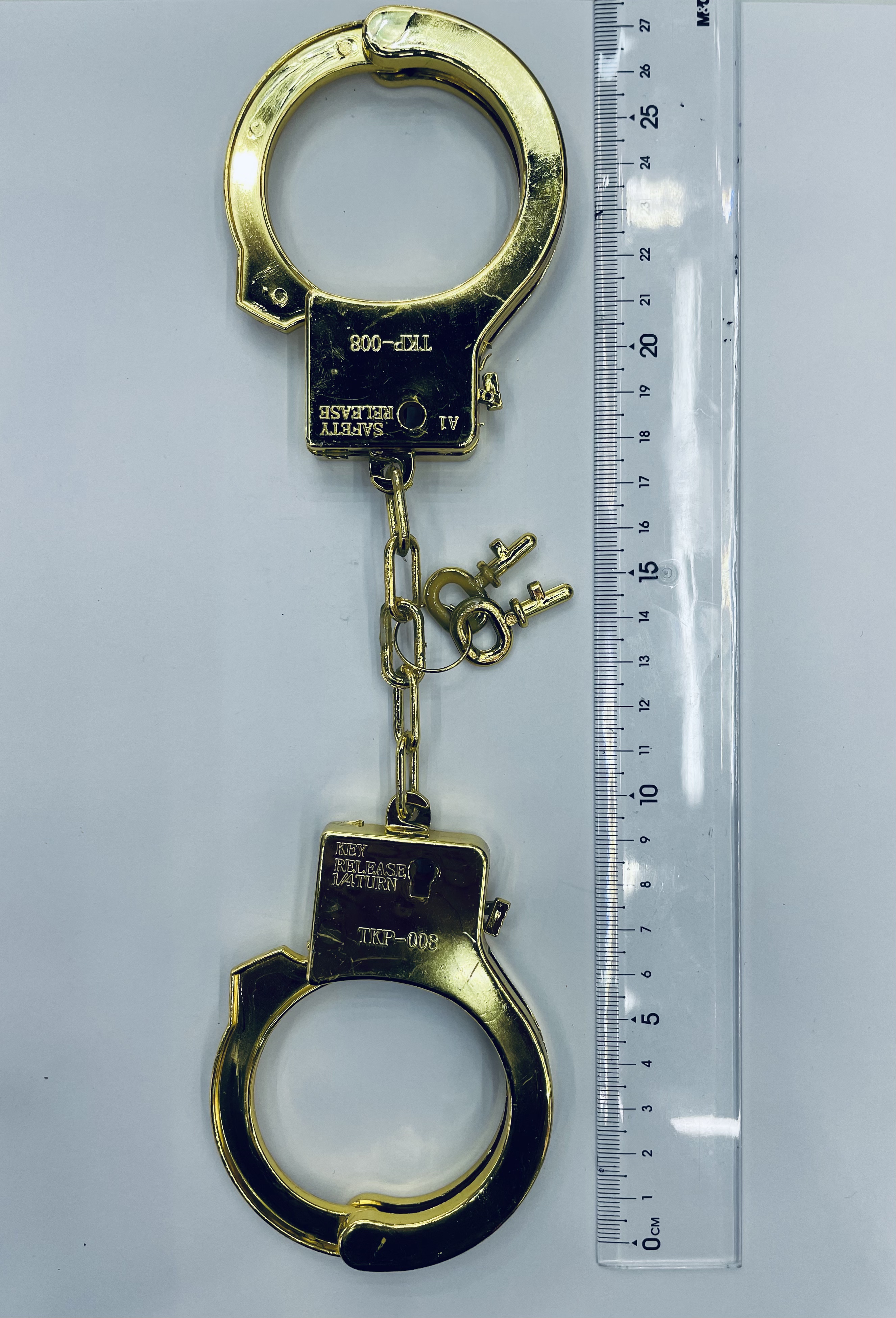 玩具手铐电镀塑料手铐儿童玩具手铐真空镀膜吸塑纸卡手铐万圣节玩具手铐万圣节产品008吸塑蓝版 银色手铐详情图16