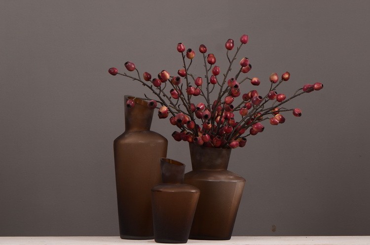 Lanjin Factory wholesales artificial eucalyptus fruit, artificial zombie fruit, artificial pipe fruit, artificial berry plants, creative artificial flowers for living room and dining table arrangements, and floral art ornaments pic 6