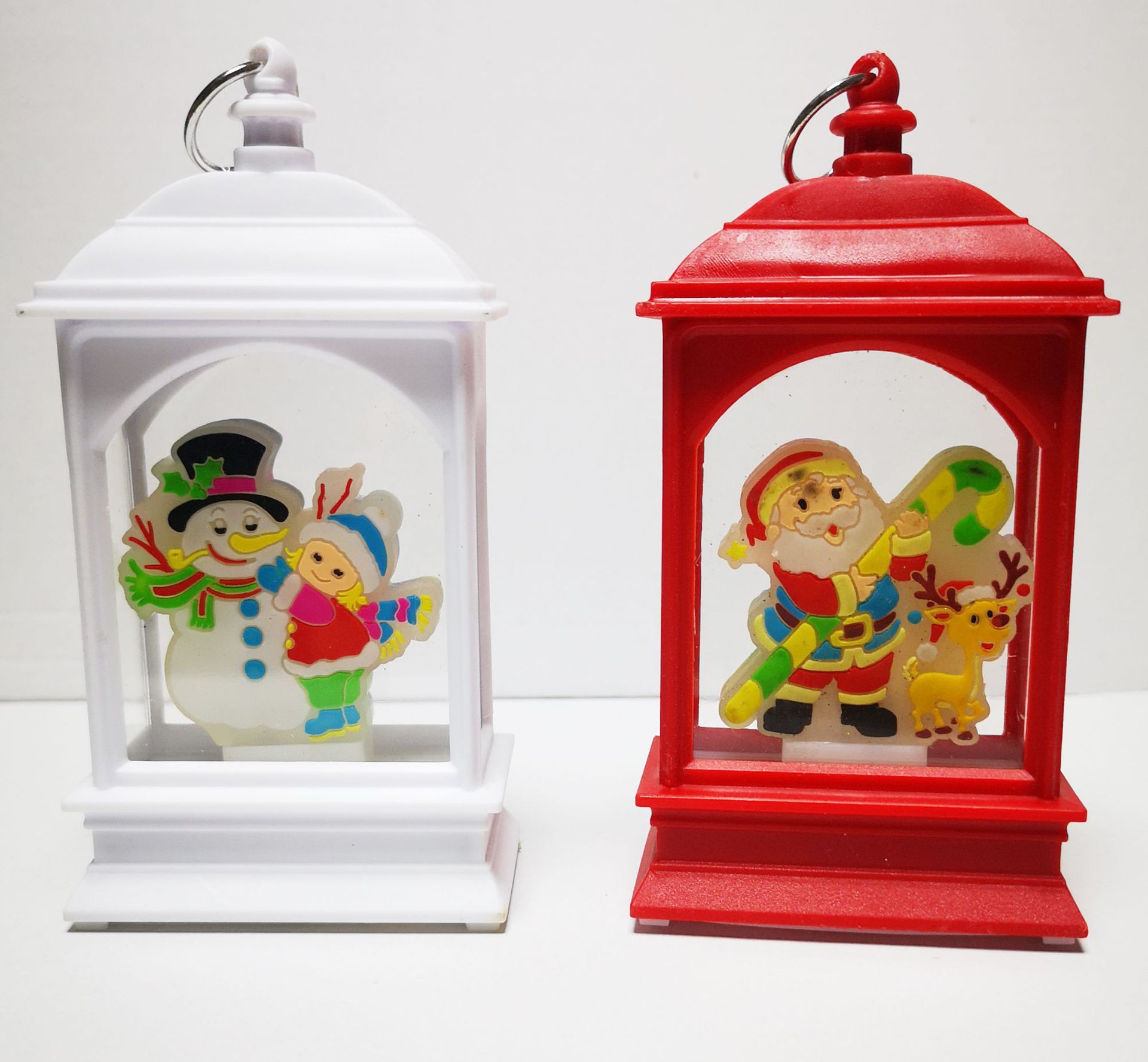 Manufacturers direct cartoon festival wind lamp LED candle scene layout luminous ornaments 3D small night light decorations