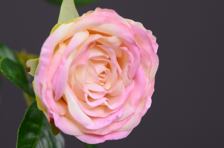 Lanjin Factory wholesale multi-head rolled edge rose artificial flowers wholesale living room, dining table, coffee table, entrance hall decoration artificial flowers factory direct sales mixed batch pic 8