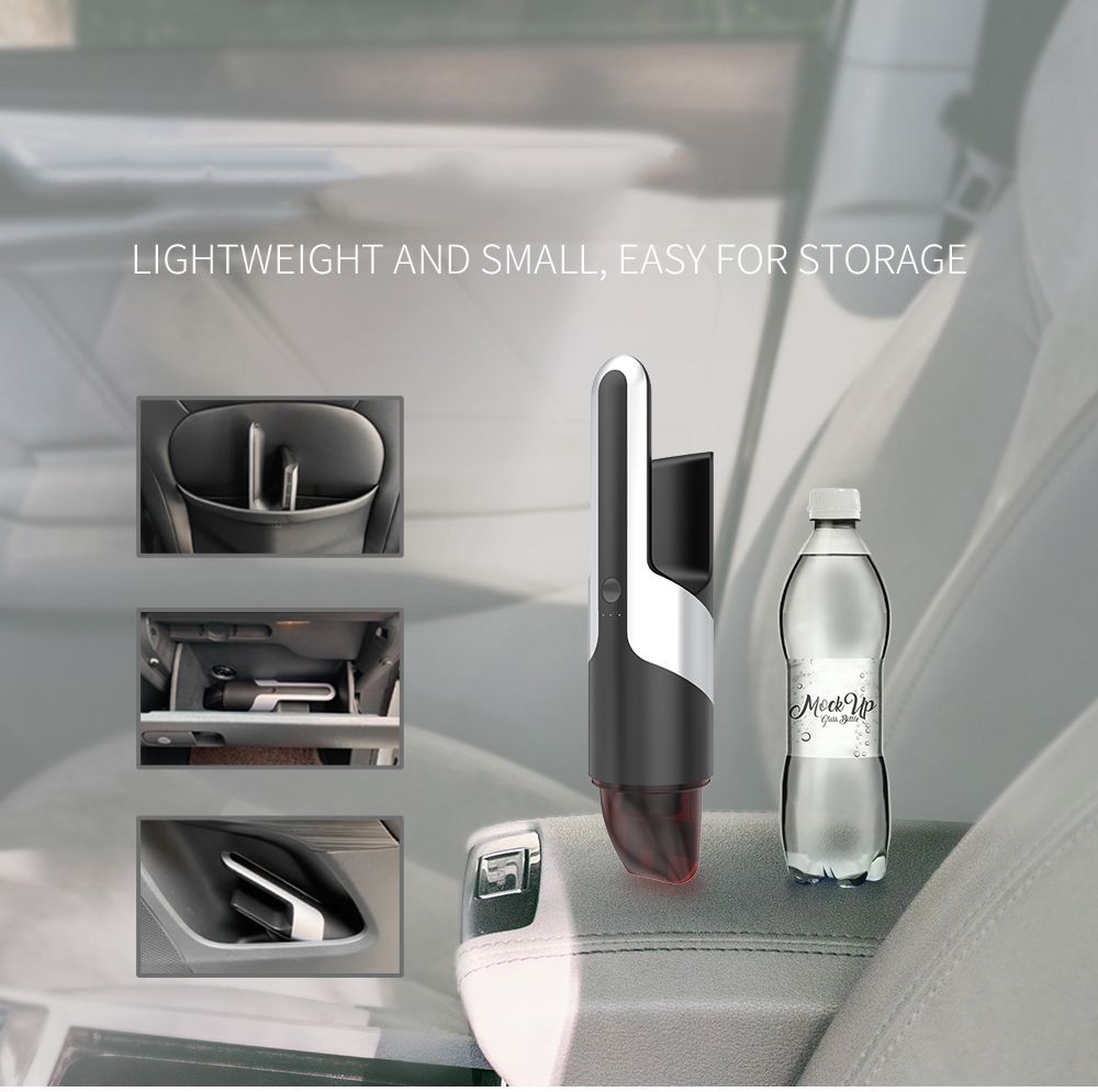 车载吸尘器无线充电汽车用家用两用专用大功率强力车内小型手持式细节图