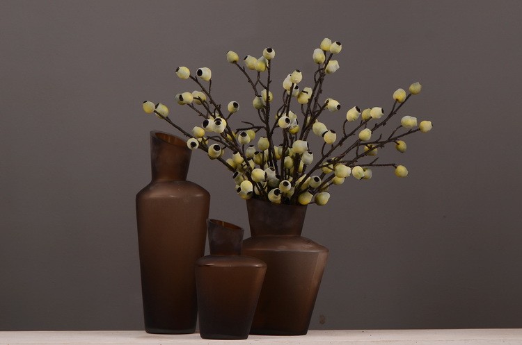 Lanjin Factory wholesales artificial eucalyptus fruit, artificial zombie fruit, artificial pipe fruit, artificial berry plants, creative artificial flowers for living room and dining table arrangements, and floral art ornaments pic 12