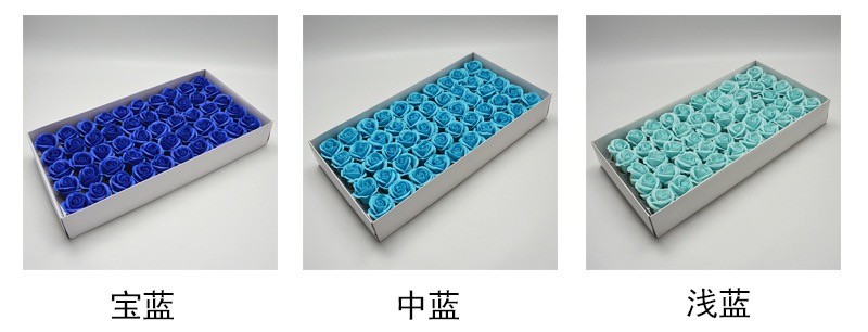 4层香皂花单枝香皂花 玫瑰花盒香皂花束礼盒教师节 情人节礼品婚庆香皂玫瑰礼盒批发详情图10