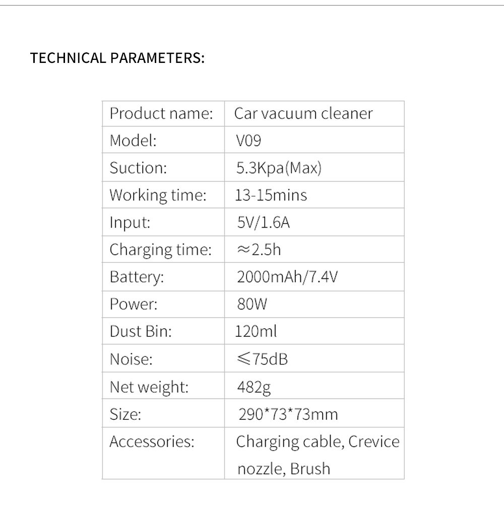 车载吸尘器无线充电汽车用家用两用专用大功率强力车内小型手持式详情图7