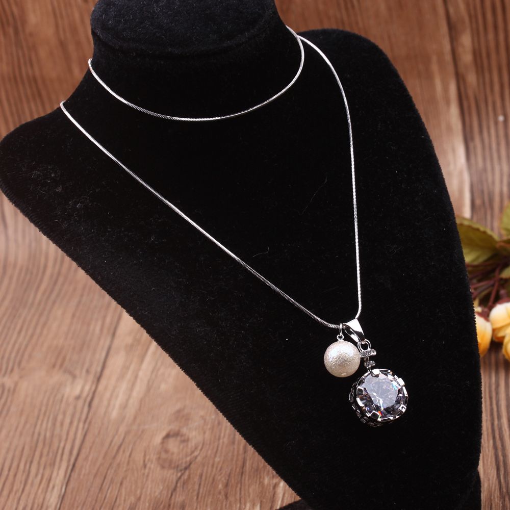 Sweater chain long accessories pendant necklace women's autumn winter high Korean version of versatile clothes Pendant thumbnail