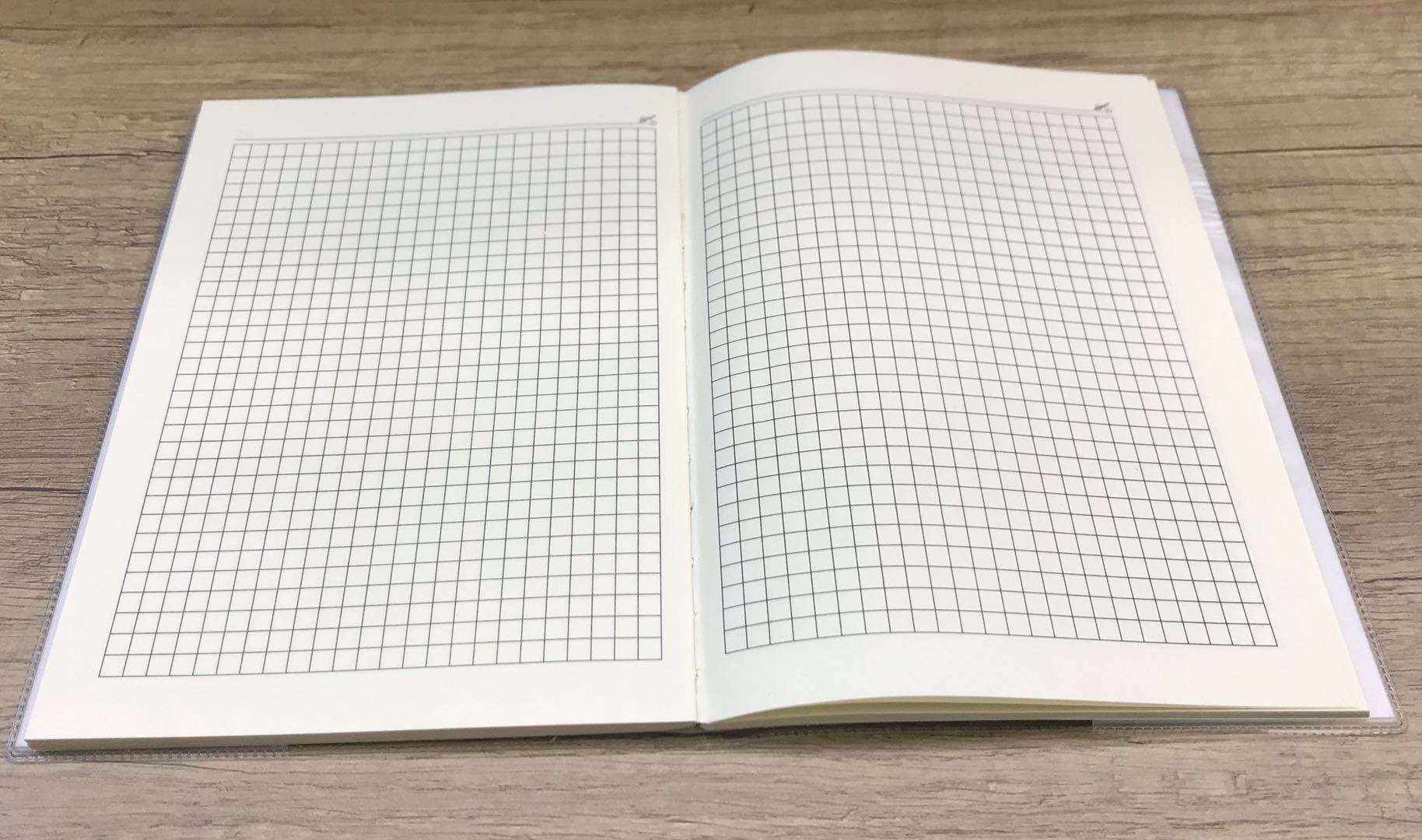 小清新超值透明彩印书皮笔记本记事本详情3