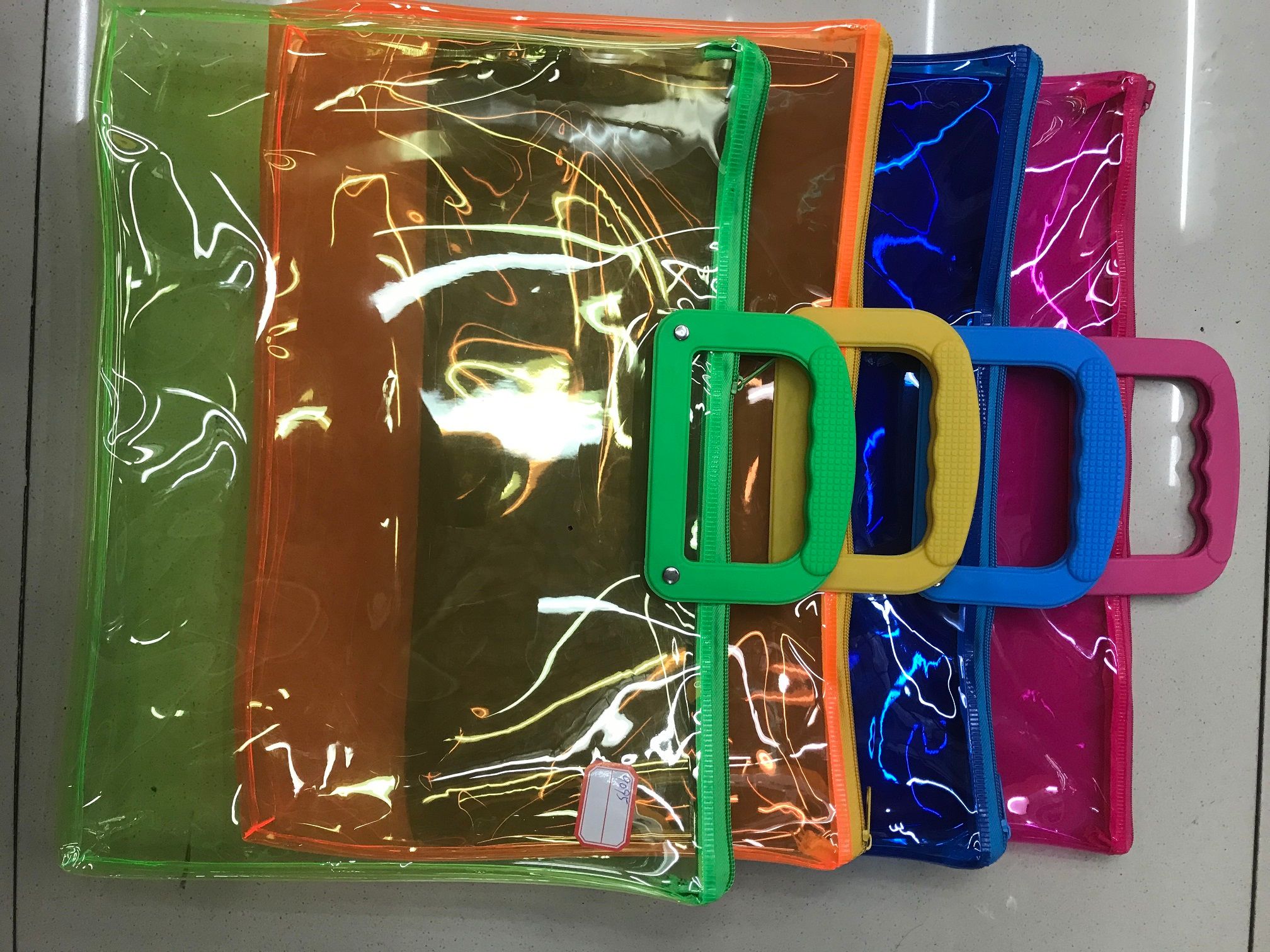 The factory supplies F4 glossy handle file bag for sample customization thumbnail