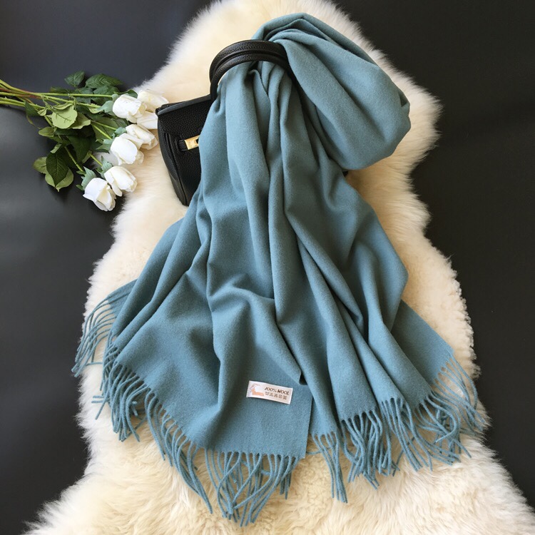Europe And The United States Classic High-End Women's Scarf Dual Use Winter Everything Super Warm