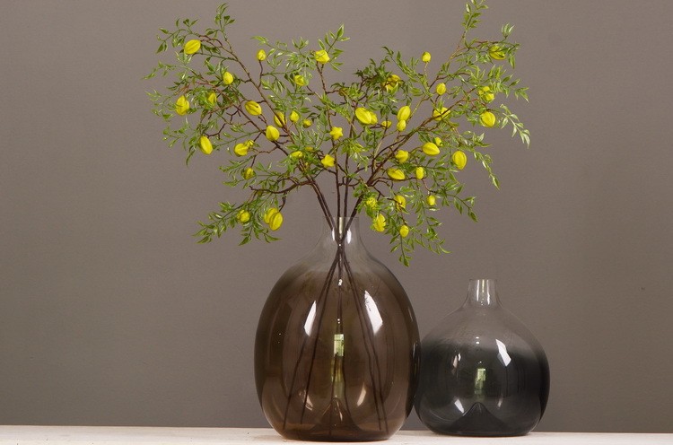 Lanjin Wholesale Artificial fruit Factory direct sales Home decoration artificial flowers, artificial star fruits, artificial small berries, artificial fruits and artificial flower art pic 6