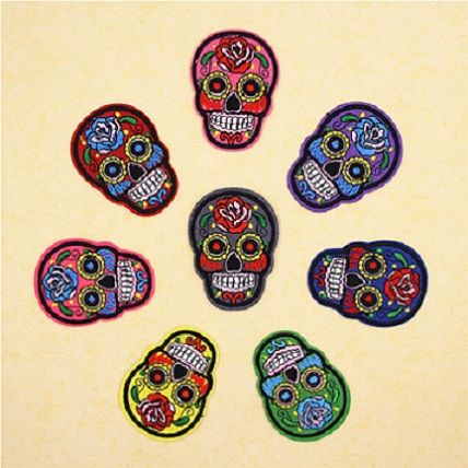 Chunrong computer embroidery label processing custom patch cloth clothing accessories accessories embroidery cloth 8